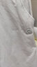 全棉時(shí)代兒童防曬褲輕薄涼感防紫外線針織長(zhǎng)褲 銀魚(yú)白 160  曬單實(shí)拍圖