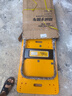 常成手推車(chē)TPR腳輪可折疊平板車(chē)塑料拉車(chē)折疊便攜小推車(chē)搬貨手拉 黃色承載（300KG）TPR腳輪 曬單實(shí)拍圖