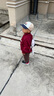 卡特兔兒童學(xué)步鞋秋季寶寶毛毛蟲(chóng)運(yùn)動(dòng)鞋1-5歲男女童鞋嬰兒鞋跑步機(jī)能鞋 黑紅-皮面 26 內(nèi)長(zhǎng)16.0cm  腳長(zhǎng)15.0-15.5 曬單實(shí)拍圖