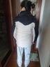 雪中飛三合一羽絨服沖鋒衣情侶款秋冬新款運動(dòng)戶(hù)外連帽保暖羽絨外套女 淺米色（5915F） S (165) 曬單實(shí)拍圖