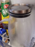 良工匠意透明玻璃盛冷水壺大容量冬季開(kāi)水瓶涼水杯泡茶壺耐熱耐高溫扎杯 1.5L【新代】企鵝壺 曬單實(shí)拍圖