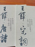 【大尺寸2冊】王鐸唐詩+宋詞 中國歷代書法名家作品集字行書詩卷臨摹教程楷行草毛筆書法作品字帖臨摹范本 曬單實拍圖