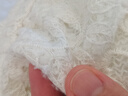 尚都比拉蕾絲新中式小香風(fēng)套裝女夏季勾花短袖外套半身裙套裝 米杏色 XL 曬單實(shí)拍圖