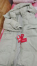 冪系品牌白鵝絨羽絨服女中長款2025新款韓版可脫卸帽女士加厚保暖外套 淺綠 M 115-130斤 曬單實拍圖