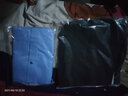 2011新式保安制服夏裝襯衣夏季保安工作服男女保安服保安 藍(lán)色短袖+褲子-帶標(biāo)志 180/2XL 曬單實拍圖