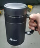 天喜（TIANXI）316不銹鋼水杯男士便攜杯子保溫杯帶把手泡茶杯辦公杯 500ml黑色 曬單實(shí)拍圖