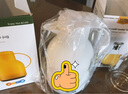 利快 保溫壺玻璃內(nèi)膽桑巴家用熱水壺暖水瓶暖瓶保溫瓶 白色 1.3L 曬單實(shí)拍圖