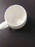 雅言陶瓷 水杯子家用簡約馬克杯牛奶杯咖啡杯早餐杯肚杯創(chuàng)意胖杯定制logo  早餐杯1個（不帶蓋勺） 曬單實拍圖