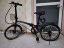 大行（DAHON）折疊自行車20寸6速超輕千元城市折疊車男女休閑城市單車HAT061 黑色【英文外銷版】 曬單實(shí)拍圖