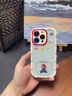 俏皮畫(huà)適用蘋(píng)果16ProMax手機殼新款奶油透明iPhone15Pro可愛(ài)卡通馬里奧鏡頭全包防摔簡(jiǎn)約網(wǎng)紅男女保護套 白色紅圈-口袋馬里奧 iPhone 16 pro 曬單實(shí)拍圖