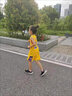 嬡嘻悠兒童籃球服套裝背心無(wú)袖訓(xùn)練速干男童夏球衣運(yùn)動(dòng)服球衣24號(hào)女童 KB24號(hào)黃色 2XS（95-110cm） 曬單實(shí)拍圖