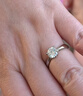 PROMESSA鉆戒項鏈吊墜耳釘定制結婚訂婚求婚情侶DIY禮物定制 鉆戒定制 曬單實(shí)拍圖