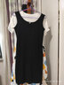 棲紀  黑色無(wú)袖打底連衣裙女春夏季新款吊帶背心長(cháng)裙內搭中長(cháng)款 中長(cháng)-黑色 XL  (105-115斤) 曬單實(shí)拍圖