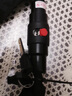 玥瑪自行鎖車(chē)摩托車(chē)鏈條鎖 電瓶車(chē)鎖防盜鎖雙面內銑槽鎖芯門(mén)鎖7757 雙面葉片鎖芯黑色（約1.42米） 曬單實(shí)拍圖