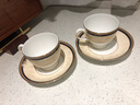 WEDGWOOD[停產(chǎn)]豐饒之角咖啡杯碟套裝骨瓷茶杯碟家用咖啡茶具套裝 豐饒之角2杯2碟 4件 曬單實(shí)拍圖