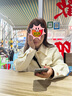 Olrain歐芮兒小香風(fēng)短外套女初秋新款寬松立體花邊夾克式上衣 奶油杏 S 曬單實(shí)拍圖