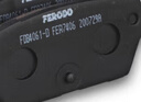菲羅多（ferodo）剎車片后片/剎車片 適用于馬自達(dá)-睿翼2.5/2.0 FDB4061-D 曬單實(shí)拍圖