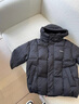 鴨鴨羽絨服男士裝冬季防寒保暖連帽外套短款加厚情侶青少年面包服衣服 灰色 175/L 曬單實(shí)拍圖