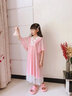 童話酷酷童裝女童莫代爾睡裙春夏裝新款兒童短袖家居服睡衣女孩空調(diào)服裙子 2129粉色 140 碼建議身高135cm左右穿 曬單實(shí)拍圖
