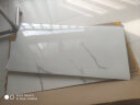 雨涵（YUHAN） 铝塑板自粘墙贴瓷砖墙面厨房卫生间防水防潮装饰墙板3d立体贴纸 加厚雅士白5片30*60（2.5mm） 实拍图