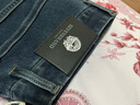 柒牌【萊卡彈力】牛仔褲男款秋季時(shí)尚休閑四面彈中腰直筒長(cháng)褲 曬單實(shí)拍圖