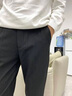 羅蒙（ROMON）西褲男士春秋冬季褲子9九分褲加絨保暖免燙商務(wù)休閑褲修身青年 深灰色+黑色【九分組合】 30 曬單實(shí)拍圖