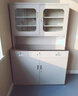 昊牌西藥柜配藥柜診所醫務(wù)室治療柜醫療柜處置臺操作臺調劑柜診展示柜 0.85米長(cháng)2門(mén)   灰白 曬單實(shí)拍圖