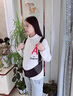 優(yōu)美珍日本托腹帶孕婦專(zhuān)用孕晚期孕中期腰托肚子托腹帶護腰帶孕期護胎帶 黑色 均碼【建議體重：80-145斤】 曬單實(shí)拍圖