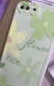 巴蒂尼 小清新花朵iPhone手機殼蘋(píng)果手機保護套全包攝像頭硅膠軟殼情侶男女防摔卡通可愛(ài)個(gè)性創(chuàng  )意 flower綠黃花朵 iPhone 7plus/8plus 曬單實(shí)拍圖