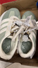 ADIDAS阿迪達(dá)斯三葉草女鞋秋季新款RETROPY E5運(yùn)動(dòng)鞋跑步鞋休閑鞋子女 綠白/boost中底 37 曬單實(shí)拍圖