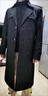 羅蒙（ROMON）男士中長(cháng)款風(fēng)衣外套2025春秋新款商務(wù)休閑長(cháng)款過(guò)膝翻領(lǐng)披風(fēng)外套男 藏藍色【不帶內膽】 XL 【建議140-160斤】 曬單實(shí)拍圖