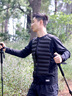 OMG白鴨絨羽絨服馬甲男秋冬防風(fēng)保暖背心戶(hù)外訓練健身運動(dòng)外套內搭 暗夜黑升級版 XL (140-160斤) 曬單實(shí)拍圖