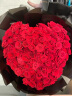 领香鲜花速递33朵香槟玫瑰花束送老婆女友生日礼物表白全国同城配送 99朵红玫瑰花束 实拍图
