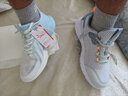 特步男鞋跑步鞋輕便運動(dòng)鞋減震男跑鞋休閑男士鞋子879119110005 灰 43碼 曬單實(shí)拍圖