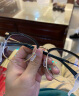 李维斯（Levi's）近视眼镜学生眼镜防蓝光辐射经典眼镜4038ZB-C1黑色-防蓝光镜片【600度数内】宝岛配镜 实拍图