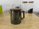 韻無涯 茶杯 帶過濾分離玻璃泡茶杯喝茶水杯子男士辦公杯帶茶漏花茶普洱茶具杯480ml 墨色趣笙杯 曬單實拍圖