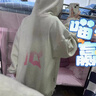 燦圖韓系休閑重磅連帽衛衣女裝春秋季潮流小個(gè)子長(cháng)袖上衣服寬松外套女 白灰色薄款 L 【建議100-120斤】 曬單實(shí)拍圖