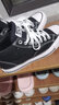 匡威（Converse）ALL star 經(jīng)典休閑鞋情侶鞋中幫帆布鞋男女鞋學(xué)生運(yùn)動(dòng)鞋加厚款 A00811C 黑色 40 /7 曬單實(shí)拍圖