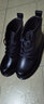 強人男靴3515馬丁靴頭層牛皮戶(hù)外皮靴工裝靴 固特異男靴 黑色 40碼 曬單實(shí)拍圖