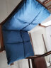 雅美乐 懒人沙发单人座垫飘窗椅 床上靠背小沙发休闲飘窗沙发 海青色 实拍图