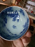 紫砂壺茶杯 普洱茶杯 景德鎮陶瓷錢(qián)塘湖春行青花普洱杯主人杯品茗杯個(gè)人茶杯大容量 山水普洱杯 曬單實(shí)拍圖