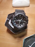 卡西歐（CASIO）未來(lái)戰士白虎防水防震雙顯多功能大表盤(pán)運動(dòng)日韓表送男友禮物推薦 黑武士GA-700-1B 曬單實(shí)拍圖