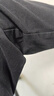 布衣傳說 12oz碳糲石磨洗 秋季黑色牛仔褲子男士寬松直筒休閑長褲 黑色 31 曬單實拍圖