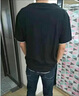 花花公子【兩件套】短袖t恤男士套裝衣服短褲子休閑褲五分褲夏季半袖男裝T 灰色 L 曬單實(shí)拍圖