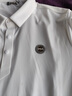 PGA高爾夫服裝男長(cháng)袖T恤 秋冬運動(dòng)球衣 男裝衣服高彈面料 PGA 101300-白色 M 曬單實(shí)拍圖