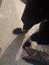 红青百年老北京布鞋男透气传统布鞋黑色软底防滑工作鞋一脚蹬劳保鞋爸爸鞋 上线加厚黄底 40 实拍图