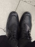 波图蕾斯男士镂空洞洞系带商务休闲皮鞋透气凉鞋男 P9839 黑色(凉鞋) 46 实拍图