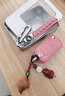 2021款別克英朗鑰匙套包改款高檔真牛皮專(zhuān)用19款英朗GT鑰匙扣英朗XT鑰匙套男女士鑰匙保護套殼扣鏈 A款粉色（10-14款英朗插鑰匙啟動(dòng)2鍵） 曬單實(shí)拍圖