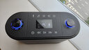 維爾晶H10II手提便攜hifi級K歌藍牙音響電吹管薩克斯樂(lè )器音箱直播內錄演繹三分頻重低音炮一鍵消原音 云墨黑（標配收納包） 曬單實(shí)拍圖