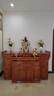 梵澤福 神臺供桌供臺佛臺家用實(shí)木佛桌佛堂供奉臺香案供神桌 本色 長(cháng)195*【寬60*高108cm】 曬單實(shí)拍圖